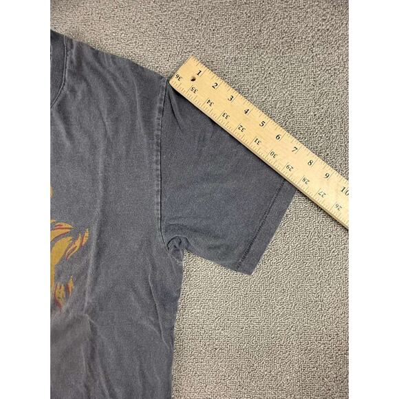 The Kooples Paris Tee Shirt Men's M Cotton Crewneck Fire Cigarette Graphic Logo - Picture 9 of 11